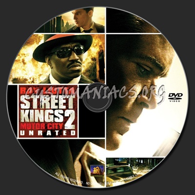 Street Kings 2 : Motor City dvd label