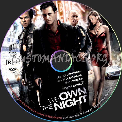 We Own the Night dvd label
