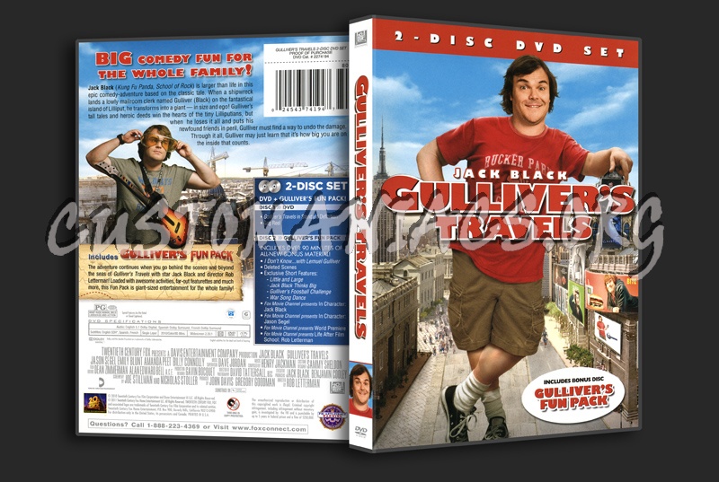 Gulliver's Travels dvd cover