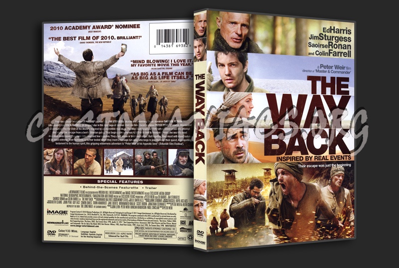 The Way Back dvd cover