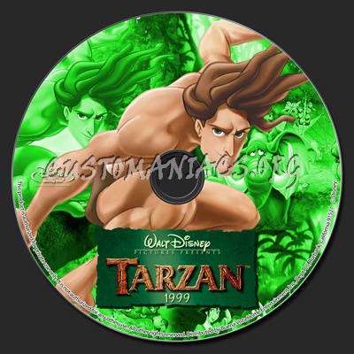 Tarzan blu-ray label