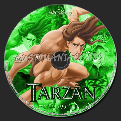 Tarzan blu-ray label