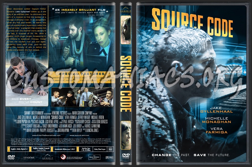 Source Code dvd cover