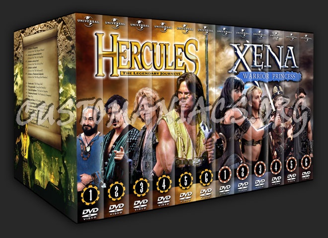 Hercules - The Legendary Journeys dvd cover