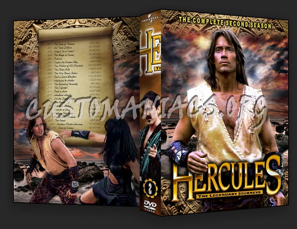 Hercules - The Legendary Journeys dvd cover