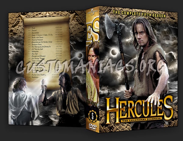 Hercules - The Legendary Journeys dvd cover