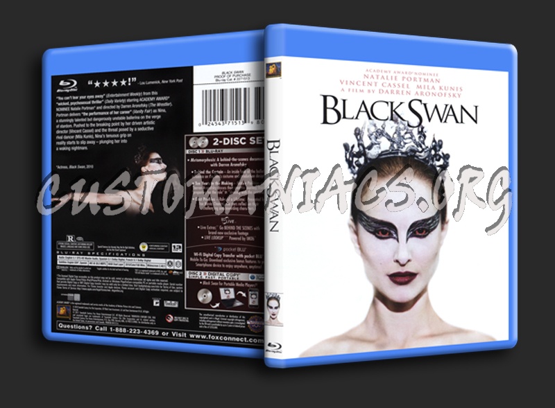 Black Swan blu-ray cover