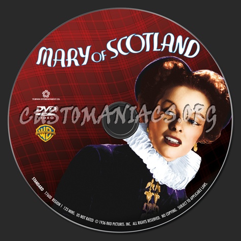 Mary of Scotland dvd label