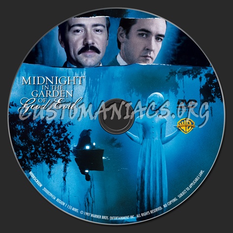 Midnight in the Garden of Good & Evil dvd label