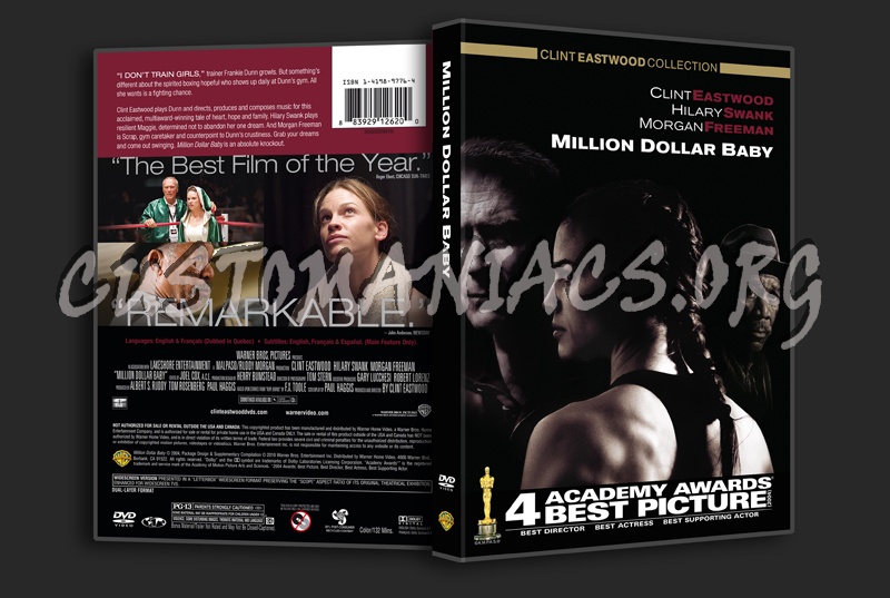 Million Dollar Baby dvd cover