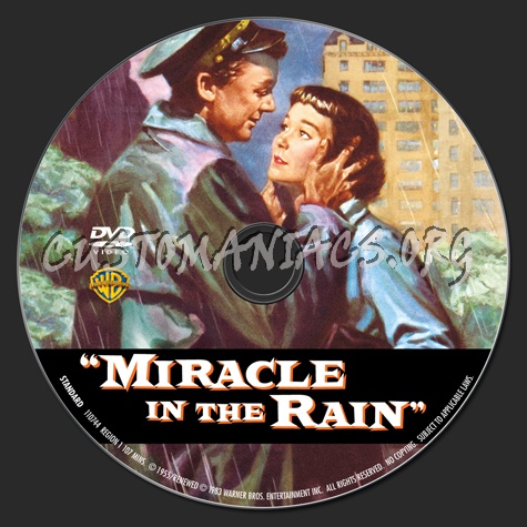 Miracle in the Rain dvd label