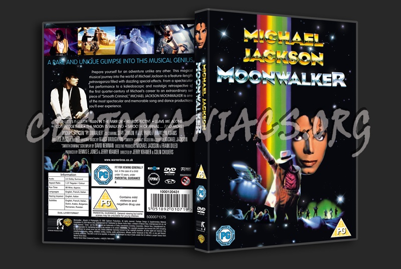 Moonwalker dvd cover