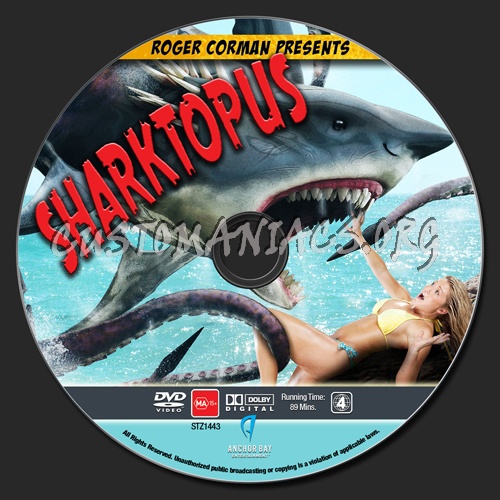 Sharktopus dvd label