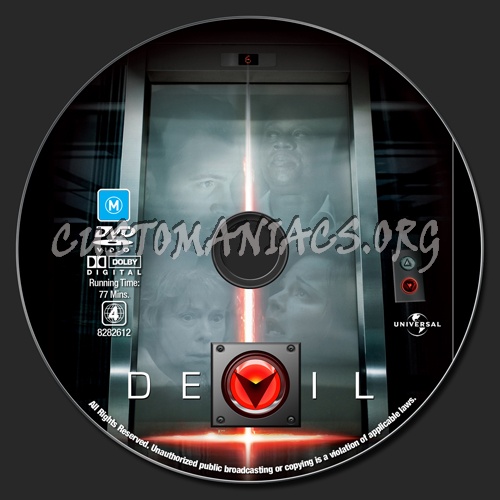 Devil dvd label