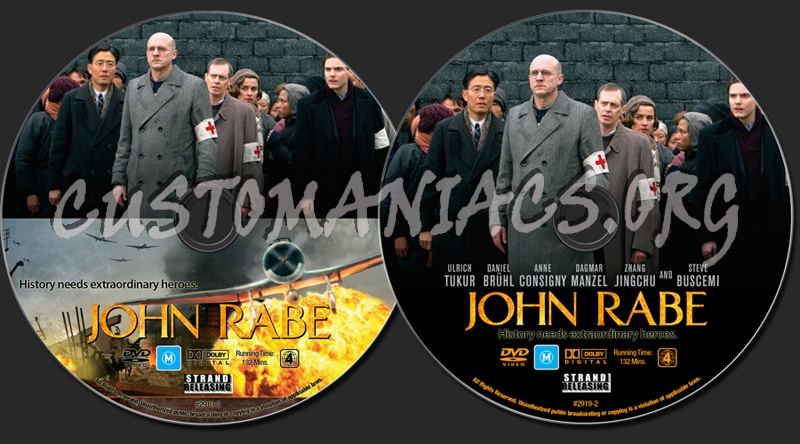 John Rabe dvd label