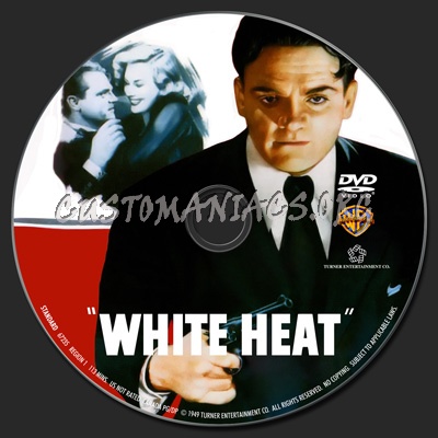 White Heat dvd label