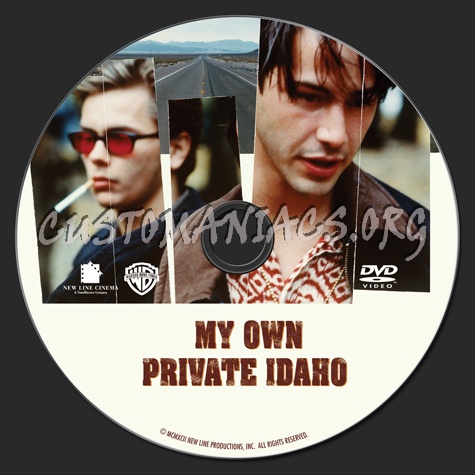 My Own Private Idaho dvd label