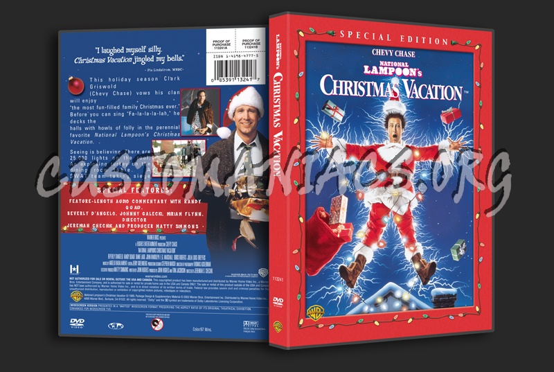 National Lampoon's Christmas Vacation dvd cover