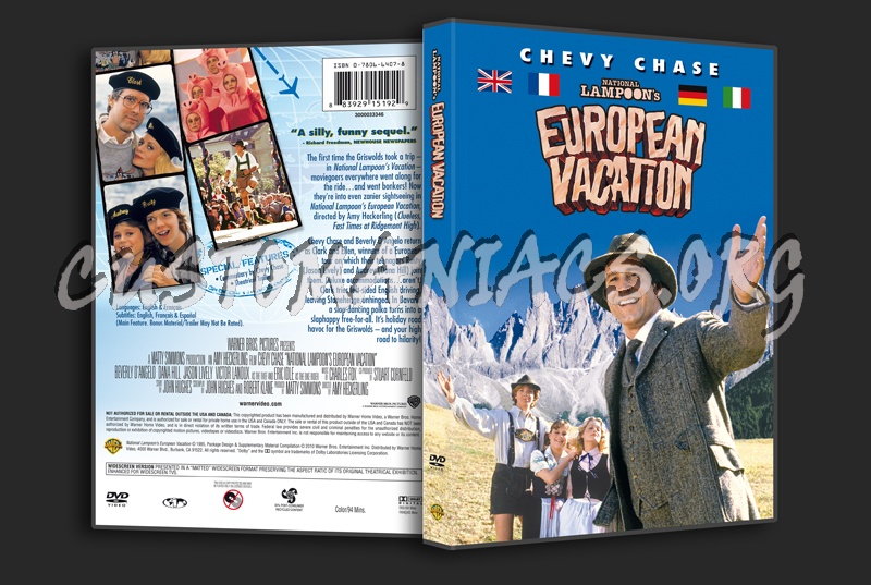 National Lampoon's European Vacation dvd cover