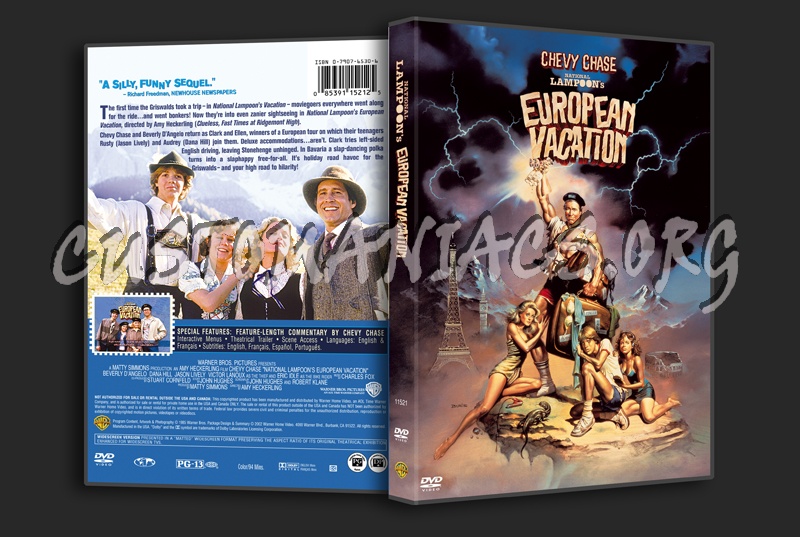 National Lampoon's European Vacation dvd cover