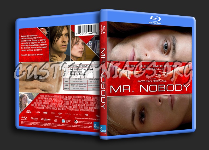 Mr. Nobody (2009) blu-ray cover