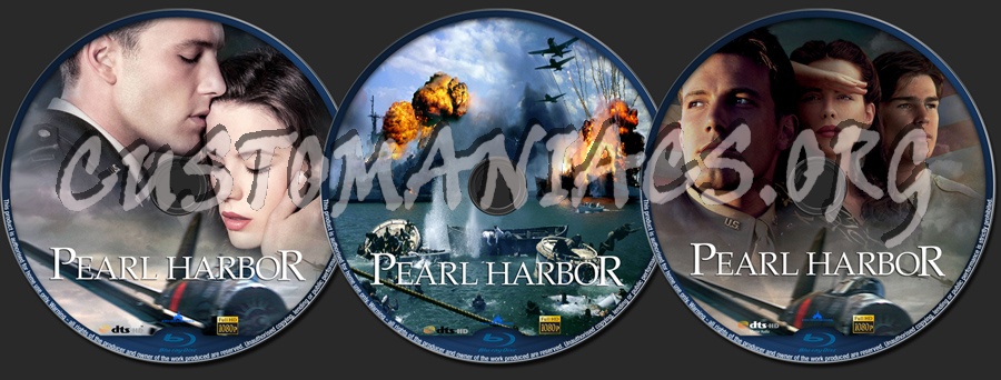 Pearl Harbor blu-ray label