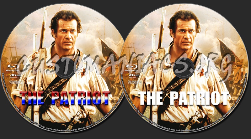 The Patriot blu-ray label