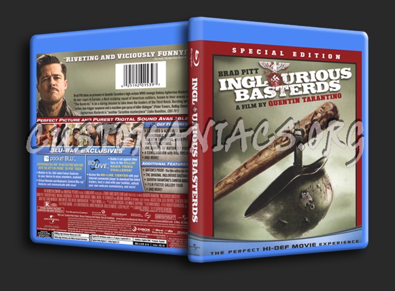 Inglourious Basterds blu-ray cover