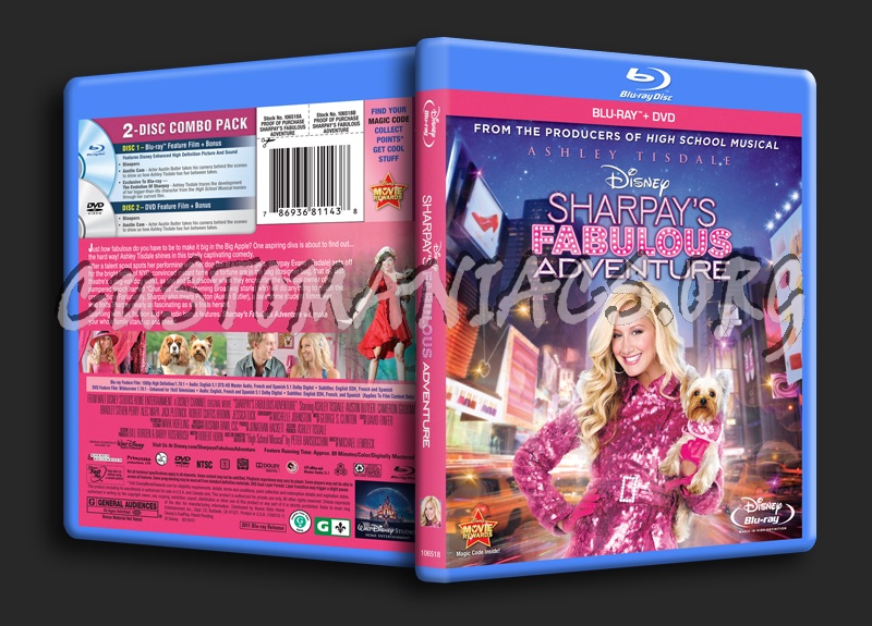 Sharpay's Fabulous Adventure blu-ray cover