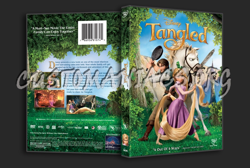 Tangled dvd cover