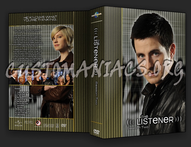 The Listener - TV Collection dvd cover