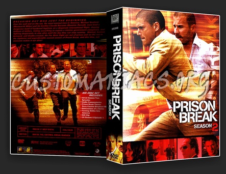 Prison Break - Season 2 dvd cover