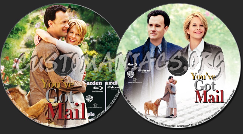 You've Got Mail blu-ray label