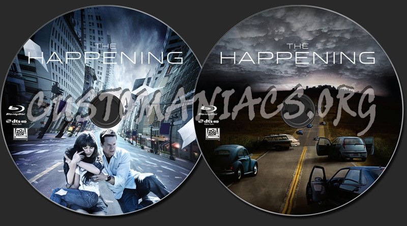 The Happening blu-ray label