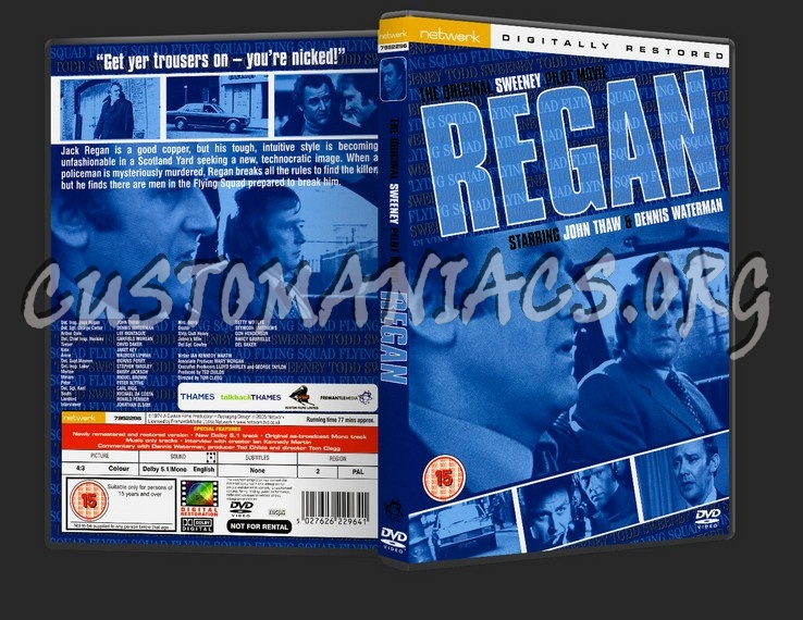 Regan - The Sweeney dvd cover