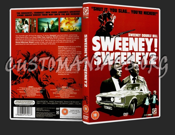 Sweeney Double Bill dvd cover