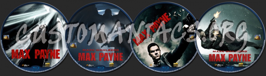 Max Payne blu-ray label