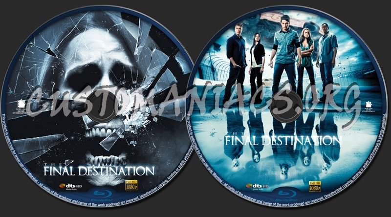 The Final Destination (2009) blu-ray label