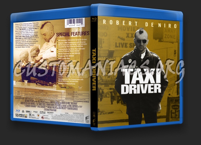 Taxi Driver blu-ray cover