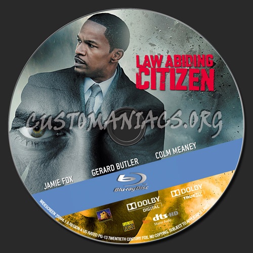 Law Abiding Citizen blu-ray label