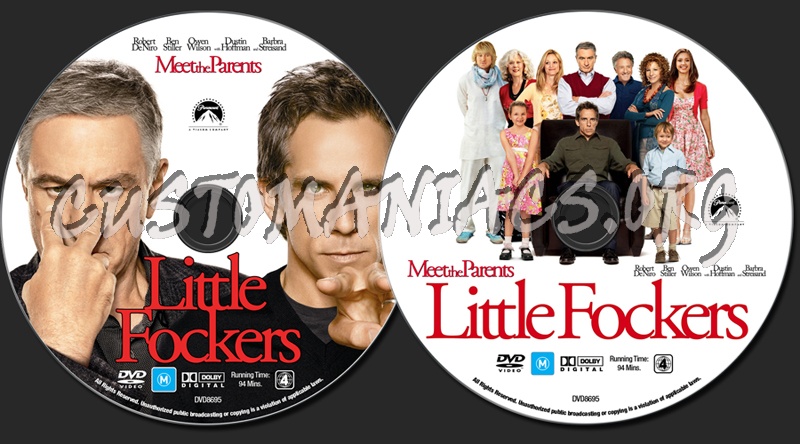 Meet The Parents Little Fockers dvd label
