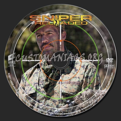 Sniper: Reloaded dvd label