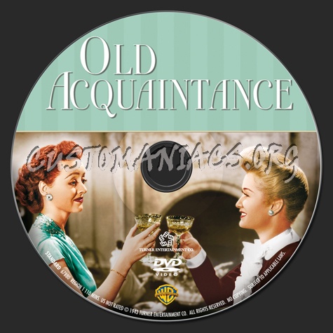 Old Acquaintance dvd label