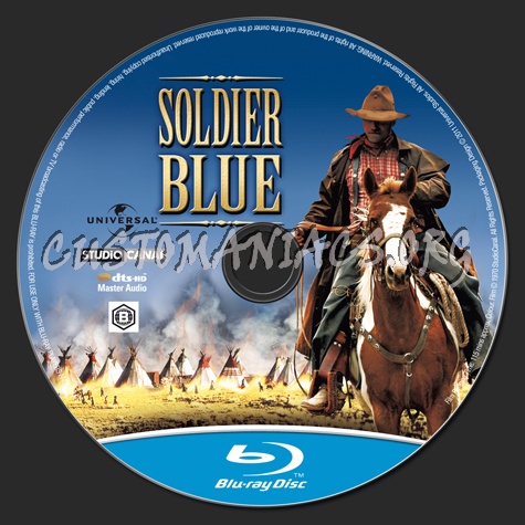 Soldier Blue blu-ray label