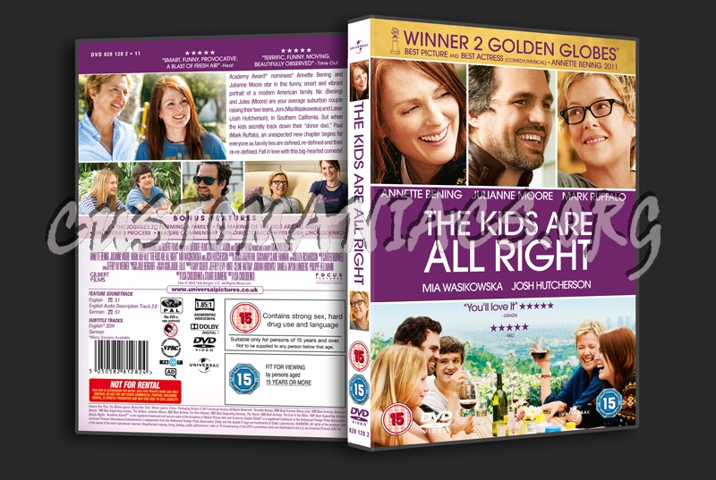 The Kids Are All Right dvd cover