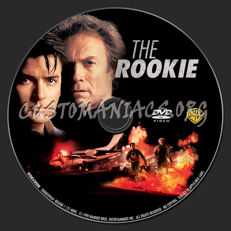 The Rookie dvd label