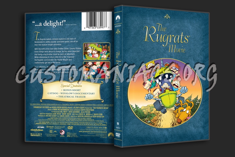 The Rugrats Movie dvd cover