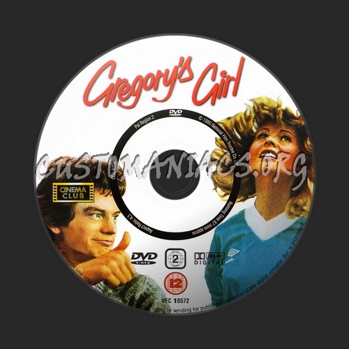 Gregory's Girl dvd label