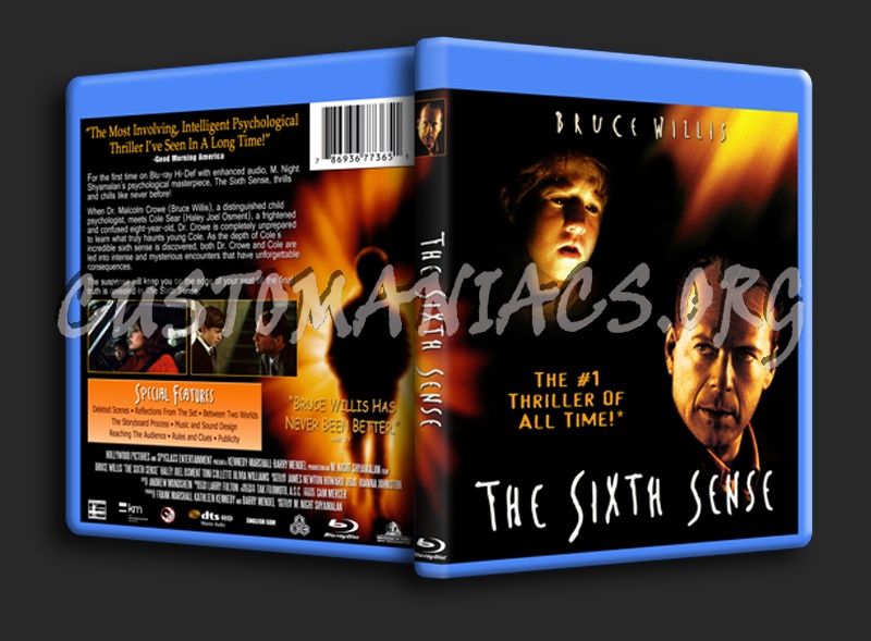 The Sixth Sense blu-ray cover