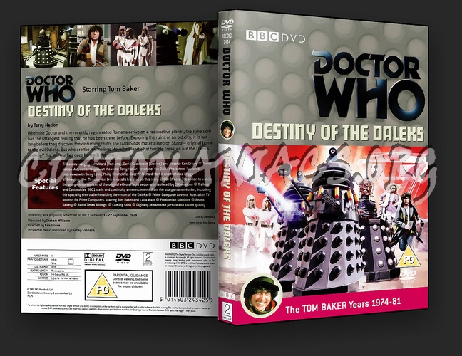 Doctor Who: Destiny Of The Daleks dvd cover